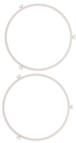 COLLBATH 2pcs Microwave Turntable Base Roller Replacement Part Essential Microwave Oven Accessory for Turntable Tray Connection Strong Bearing Capacity for Convenient Food Heating