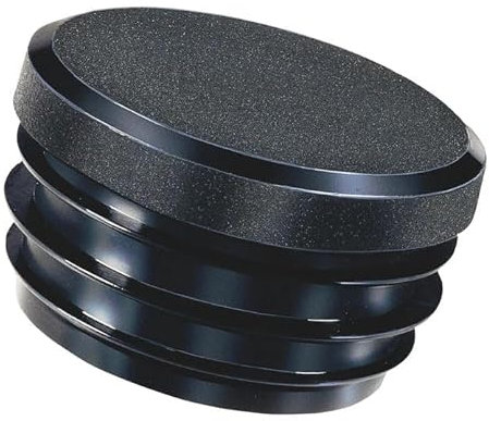 Lamellenstopfen Rund – Made IN Germany – 4 Stück Hochwertige Kunststoffstopfen als Schutz für Rohrabdeckung, Stuhlbeinkappen, Verschlussstopfen, Rohrstopfen (4, 22mm)