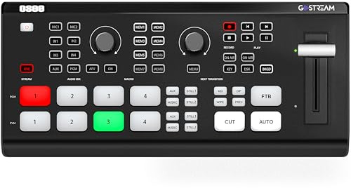 Osee GoStream Deck HDMI Pro Live Streaming Multi Camera Video Mixer Switcher with NDI Updatable