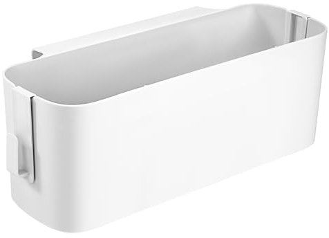 Cestino Portaoggetti da Appendere, Scatola di Stoccaggio con Ganci per Letto Pensile in Plastica, Cesto Multifunzione Organizer Sospeso Comodino per Casa Ufficio Scuola Dormitorio