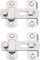Kitchen Units Door Hinges, Cabinet Hinge Repair PlateStainless Steel Flip Latch, 2 Pack Heavy Duty Safety Hasp Latch Locks with Screws, Flip Lock Buckle for Door, Window, Cabinet (3 Inch) (Color : 3