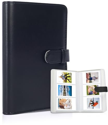 Riosin Fotoalbum mit 108 Taschen, kompatibel mit Fujifilm Instax Mini Film, geeignet für Instax Mini 12 11 7+ 40 Evo 9 90 LiPlay Sofortbildkamera, Album für Polaroid Kodak HP Zink 5,1 x 7,6 cm (2 x 3