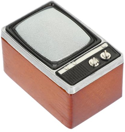 BESTonZON Mueble De Televisor Retro para Casa De Decoración Escénica y Accesorios De Muebles