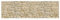 Scenolia Brise Vue imprimé Pierres Beiges, 500 x 150 cm (LxH), 100% occultant, Made in France Colliers de Fixation offerts