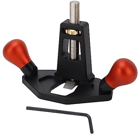 Respicefinem Router Plane Kit Router Plane For Woodworking 19.0×18.0×7.0 Woodworking Router Plane Hand Router Trimming Plane Anodic Oxidation