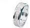 SHOUKAII Ring Silber römischer digitaler Ring Schmuck West Lake Beauty(10)