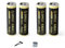 ORICO Ener-G Baterías Recargables de Litio Tipo C AA 4-Pack 1.5V 2100mWh, Recargables hasta 1500 Veces, Carga Rápida en 2H para Mandos a Distancia, Juguetes Electrónicos (con Cable USB-C Incluido)