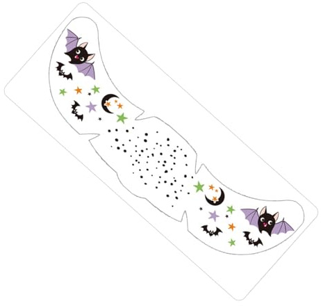 Halloween Augen-Sticker Temporäre Gothic Selbstklebende Abziehbilder
