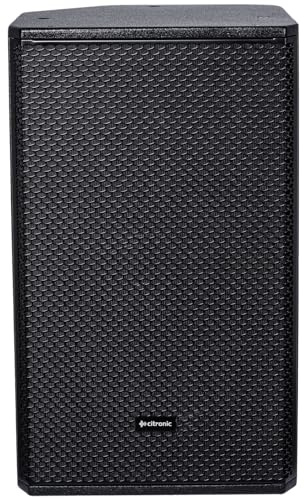 Citronic | CORVA 12″ High Power Passive PA Cabinet | 700W RMS / 1400W Peak Loudspeaker for Events & Venues | 12″ Driver + 3″ Titanium Horn | 15mm Plywood