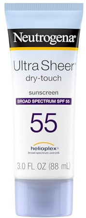 Neutrogena Ultra Sheer Dry-Touch Sunscreen Broad Spectrum SPF 55, 3 fl. oz.