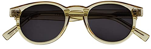OPULIZE The Reading Glasses Company Rox Super Elegante Oro Trasparente Donna Lettori Sole Occhiali Da Lettura Uv400 Cerniere Metalloliche Il Giro S89-9 +2,50-50 Gr