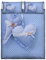 Italian Bed Linen Träume und Zufällen plsec57 Schmuckset Bett, 100% Baumwolle, Weiß, Doppelbett, Bettlaken 255 x 300 – 2 Kissenhüllen 52 X 82 cm + Klappe innen