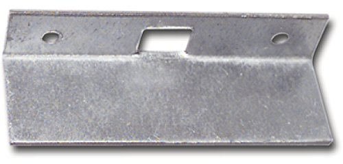 Reparaturschließblech für Einlegstange gekröpft, 69 x 16 mm, Stahl verzinkt | Fensterverschluss Zubehör