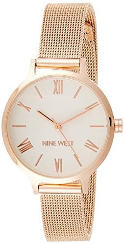 Nine West Women's Mesh Bracelet Watch