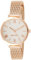 NINE WEST Women's Mesh Bracelet Watch Rose Gold