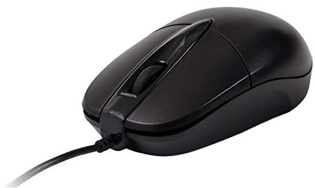 Unykach Ratón Óptico UK A127 con Cable USB, 3 Botones, Seguimiento Óptico 1200 dpi, Ambidextro