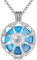 AEONSLOVE Collier Bola Grossesse pour Femme Enceinte Bijoux Bola Grossesse avec Chaine Collier Future Maman Cadeau Femme Enceinte