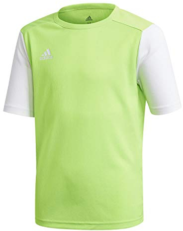 adidas Unisex Kinder Estro 19 Jersey Kinder Trikot, Sgreen/White, 176 EU