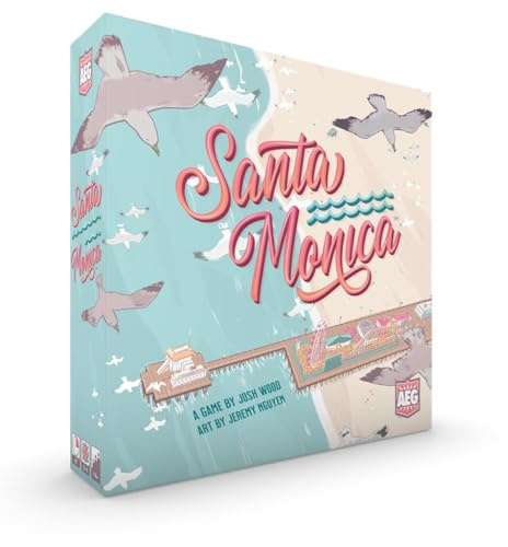 Alderac Entertainment - Santa Monica - Board Game - Base Game - for 2-4 Players - from Ages 14+ - English