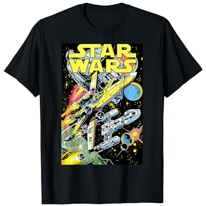 Star Wars Rebel X-Wing Y-Wing Getaway Comic T-Shirt