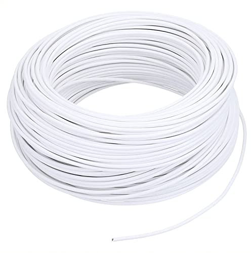Hilark - Cavo H03VV-F OMY, 50 m, 4 g0,5 mm2, colore: Bianco