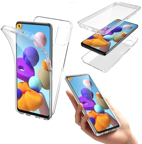 Hülle passend für Huawei Mate 20 | Full Cover Komplettschutz Schutzhülle Tasche Schutz Case |360 Grad TPU Silikon Transparent