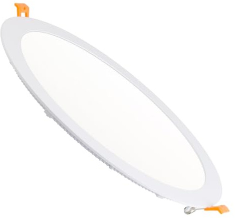 LEDKIA LED Einbaustrahler 30W Rund SuperSlim Ausschnitt Ø275 mm 4000K Neutr