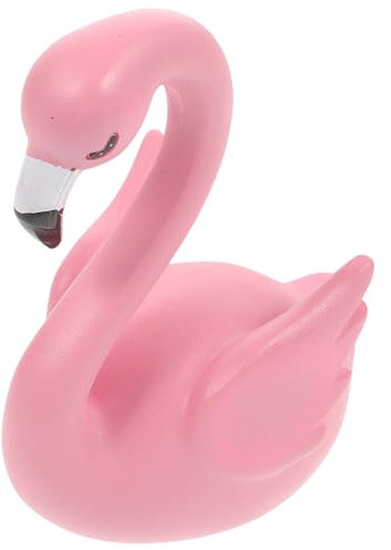 TOPBATHY Autodekoration tierische Flamingo-Vögel-Statue Liebesvogel-Autodekor Ornament kreative Autoverzierung Autodekor mit Flamingomuster Mini Innere Skulptur Dekorationen Rosa Wohnkultur