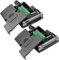 Willwewon 2PCS DB25 Lötfreier, RS232 D-SUB Seriell auf 25-pin Port Terminal Adapter Breakout Board mit Gehäuse Lange Schrauben Muttern(Stecker + Buchse)