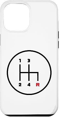 iPhone 12 Pro Max Car Manual Gear Shifter Knob Pattern (4 Speed) Case