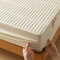 JIANINGHOME dick gestepptes Spannbettlaken 180x220,Mikrofaser Gesteppte Matratzenauflage Matratzenschoner Unterbett - atmungsaktiv