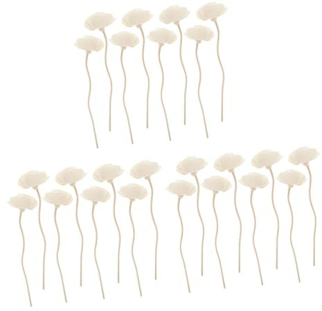 TOPBATHY 3 Sätze Tong Gras Rattan Diffusor Blumen Diffuser Stäbchen Für Die Dekoration Aroma Diffusor Sticks Duft Diffusoren Für Ätherische Öle Duftstäbchen Vine Diffusor 8 Stück * 3