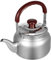 OFFSCH Pava water boiler electric kettle hervidor eléctrico Silbato automático teapot hervidor de cuello de cisne tostadora Wifi hervidor de agua tetera engrosada Acero inoxidable Silver