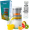 Spremiagrumi per frutta e verdura, compatto, 45 W, facile da pulire, 400 ml, per angurie, pompelmi, mele, alimentazione USB, portatile ed efficiente, ABS, alta velocità