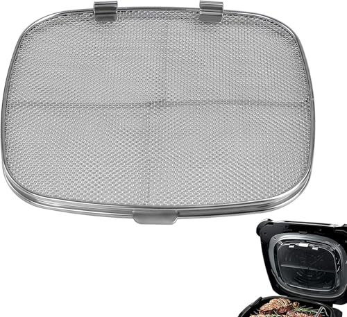 Replacement Splatter Shield for Ninja Foodi AG301,Stainless Steel Fine Mesh Splatter Screen for Ninja Foodi 5 in1 Indoor Grill Air Fryer AG300 AG400