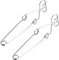 Didiseaon 2pcs Steel Test Tube Clips Lab Tube Clamps for Beginners Professionals