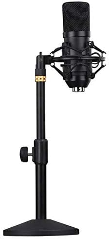 RUHEN Usb Microphone,Live Karaoke Anchor Microphone Stand Sound Card Set,Bm800 Recording Microphone,Condenser Microphones