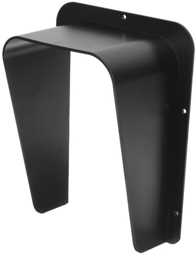Gatuida Water Resistant Acrylic Doorbell Cover Rainproof Protective Shell for Access Control Machines and Card Readers Easy to Install Large Weather Shield for Outdoor Use