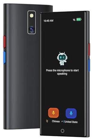 Language Translator Device, 2026 Upgraded Chip Two Way Real-Time Voice Translator, 150 Languages AI/Online/Offline/Group/Phone Translation, No WiFi Needed, 5.5 HD Screen for Travel Business Learning