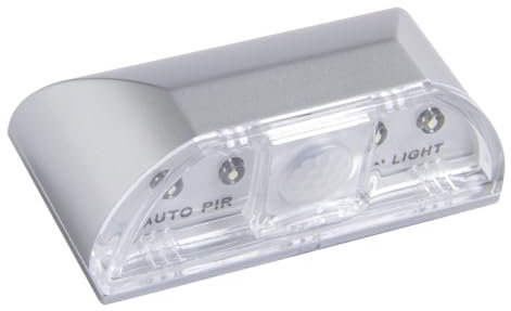 LEDMOMO LED Schlüsselloch Licht, Türschloss Sensor Licht menschlichen Körper Infrarot Türschloss Induktionslampe, (Silber)