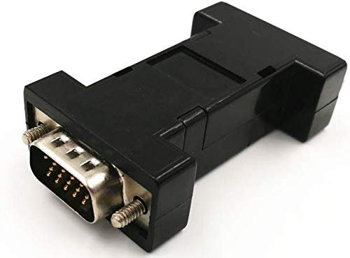 Evanlak VGA edid Emulator passthrough,(Monitor Without Having Desktop rearrange) Display Emulator use with KVM Switches/Video splittersand Extenders -1920X1080@60Hz