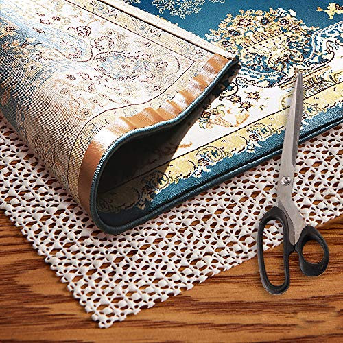 Teppich-Pad 12,7 x 20,3 cm – 12,3 für Hartholzböden, Teppiche, Überwurf, Teppich-Greifer, rutschfeste Teppich-Matte, Teppichunterlage unter dem Teppich Läufer,