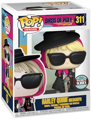 Funko POP! Heroes: Birds Of Prey - Harley Quinn - (Incognito) - Collectable Vinyl Figure - Gift Idea - Official Merchandise - Toys for Kids & Adults - Movies Fans - Model Figure for Collectors