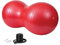 DumanAsen Exercise Ball with Pump, Peanut ball, fitness ball, Ball for Yoga, Pilates, Core Training and Physical Therapy (90cm x 45cm Red)