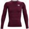 Under Armour Mens HeatGear Long Sleeve Top Red XS