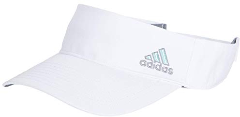 adidas CW Squad Visor White/Frozen Blue/Deepest Space Poison Ivy Print One Size