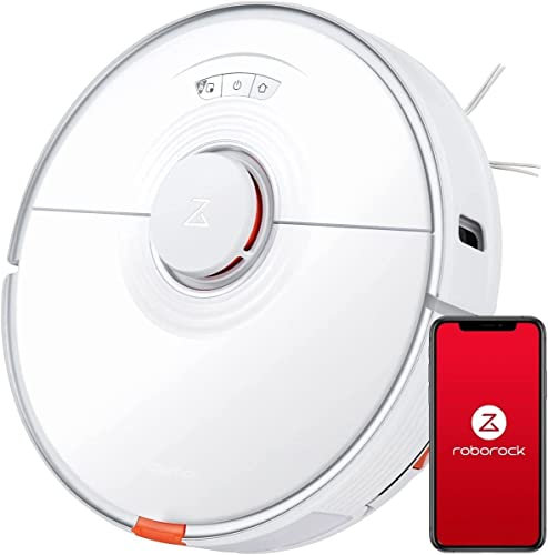roborock S7 Robot Aspirapolvere Lavapavimenti con Sonic Mopping, Robot Aspirador(2500 PA),Panno Automatico,Pulizia Personalizzata,Mappatura multilivello Aspirapolvere Robot, Controllo APP & Alexa