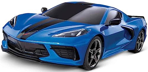 Traxxas Corvette Stingray 4TEC 3.0 Blau Brushed 1:10 RC Modellauto Sportwagen
