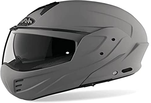 Airoh Unisex – Erwachsene Mathisse Dark Grey Matt M Helm, Dunkelgrau, M
