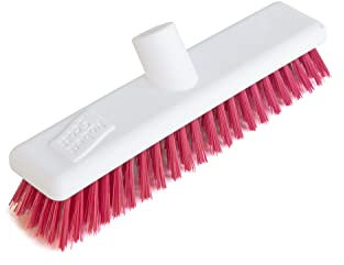 Washable Broom Stiff 30 cm (3) - Red